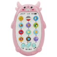 thumbnail image 2 of Simulation Phone Kids Infant Gift Sensory Toy Babies Phone Toys for 1 Year Old pink CUTICAT Juguetes de teléfono, 2 of 8