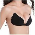 thumbnail image 3 of Adhesive Bra Strapless Sticky Reusable Invisible Push up Wing-Shape Silicone Bra for Backless Dress, 3 of 6
