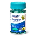 Equate Pain Relief Ibuprofen Softgels, 200 mg, 80 Count