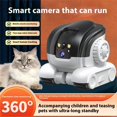 thumbnail image 2 of Cámara para Mascotas de 3 MP, Cámara Wifi de Doble Lente, Robot Rastreador de Mascotas, Visión A Color, Cámara de Seguimiento para Mascotas, Monitor para el Hogar., 2 of 8