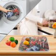 thumbnail image 3 of Yayeee Dish Drying Mat for Kitchen Counter 18" x 24" Microfiber Super Absorbent Coffee Decorative Pad, Red Vibrant Flowers, 3 of 9
