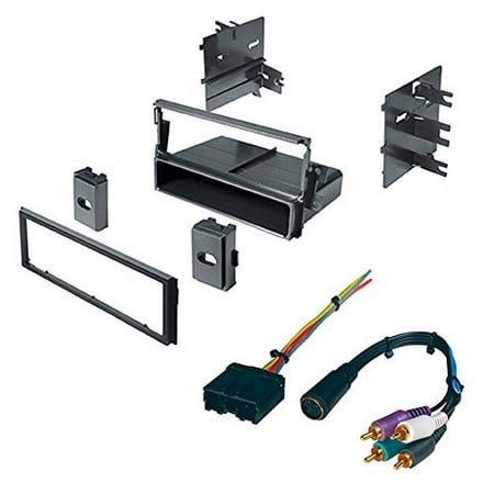 Eclipse Stereo Car mitsubishi 1995 - 2005 eclipse/spyder car stereo radio cd player receiver install mounting kit wire harness radio ()