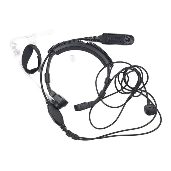 Professional Control Earpiece Durable Earpiece Headset with Earplugs for GP328 GP339