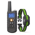 thumbnail image 1 of CNKOO 3300ft Range Dog Training Collar with Remote - USB Rechargeable  4 Humane Modes (Beep  Vibration  Shock)  Fits All Sizes 8-120lbs  Nighttime Safety Light & Security Lock, 1 of 3