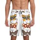 thumbnail image 1 of Balery Corgi Dog2 Pantalones cortos de pijama de punto de algodón para hombre con cinturilla y bolsillos-Small, 1 of 6