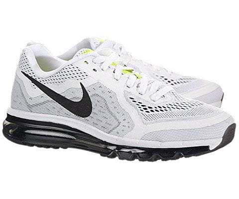 Nike Men's Air 2014 White/Black/Pure Platinum/Volt Shoe 10 Men US Walmart.com