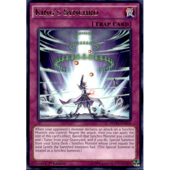 YuGiOh Duelist Pack: Dimensional Guardians King's Synchro DPDG-EN034