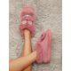 thumbnail image 2 of Rhinestone & Cat Decor Fuzzy Novelty Slippers, 2 of 3
