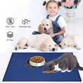 thumbnail image 4 of Non-Slip Pet Floor Mat Silicone Raised Edge Pet Feeding Mat,Spill-Proof Dog and Cat Mat,Heat Insulated Easy-Clean Placemat, 4 of 6