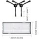 thumbnail image 2 of For Q8 Max, Q8Max+, Q8 Plus,Hepa Filter Robot Vacuum Cleaner Parts Main Side Brush Mop Cloth, 2 of 5