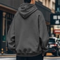 thumbnail image 6 of Zshosam Men's EverSoft Fleece Hoodie Pullover Sweatshirt(Dark Gray,M), 6 of 9