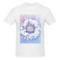 thumbnail image 4 of Bingfone Round Snow Merry Christmas Men'S Loose Fit Short-Sleeve Pocket T-Shirt, 4 of 7