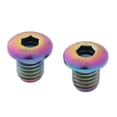 thumbnail image 4 of Tornillo de freno hidráulico de bicicleta Zulema 2 pernos de cilindro de freno M5x6mm Arco iris, 4 of 8