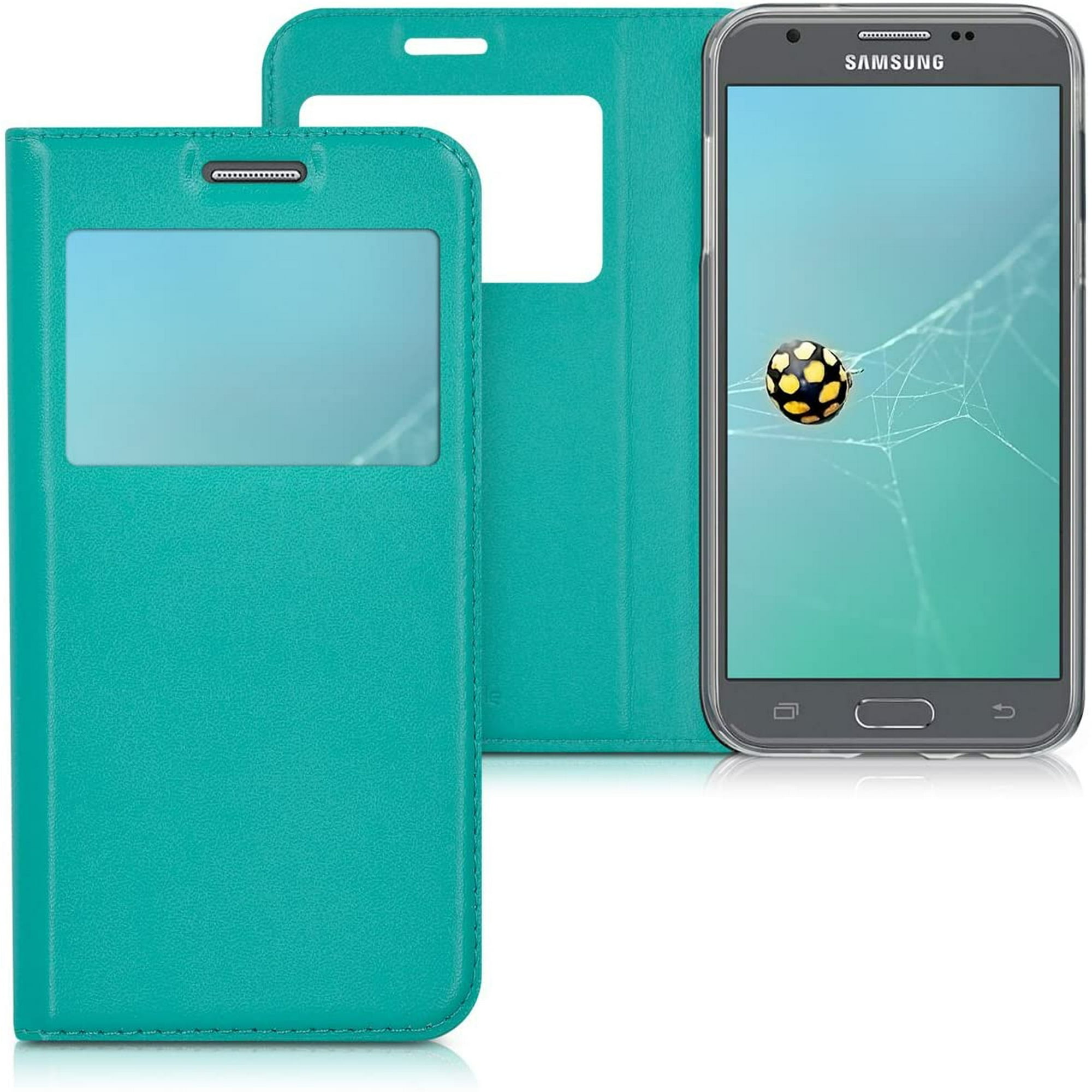 Kwmobile Flip Case Compatible With Samsung Galaxy J3 17 J3 Prime J3 Emerge Pu Leather Book Style Wallet Cover Walmart Canada
