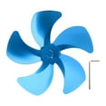 thumbnail image 2 of Durable Lightweight Stove Fan Blade, 5 Blade Design Enhances Air Circulation, Improves Heating Efficiency, Simple Installation, 2 of 8