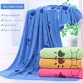 thumbnail image 3 of toallas para perros, toallas de secado de microfibra para perros, gatos, mascotas, toalla de baño para perros y gatos, toalla de playa, toalla absorbente para perros pequeños y medianos, 3 of 7