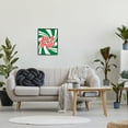 thumbnail image 2 of Stupell Industries All's Bright Bold Holiday Typography Green Peppermint Spiral Inspirational Painting Black Framed Art Print Wall Art, 16 x 20, 2 of 8