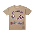 thumbnail image 2 of Men's Mitchell & Ness  Cream Atlanta Braves Legacy Defined T-Shirt, 2 of 3