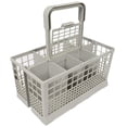 thumbnail image 1 of Universal Replacement Dishwasher Cutlery Basket, Superior Quality for Convenient Cutlery Storage and Silverware Organisation, High Efficiency, Easy Installation, Durable Heat-Resistant Plastic, Gray, 1 of 5