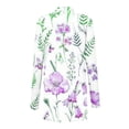 thumbnail image 4 of Cardigan Mignon Cardigan à Manches Longues Imprimé Floral pour Femmes Veste Cardigan Haut Cardigans pour Femmes en Liquidation, 4 of 6