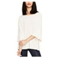 thumbnail image 2 of Rachel Roy Womens Drapey Knit Blouse, Pink, X-Small, 2 of 2
