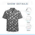 thumbnail image 7 of High Quality Hawaiian Shirts for Men Short Sleeve Aloha Beach Shirt Floral Summer Casual Button Down Shirts Blouses MTXDOX, 7 of 7
