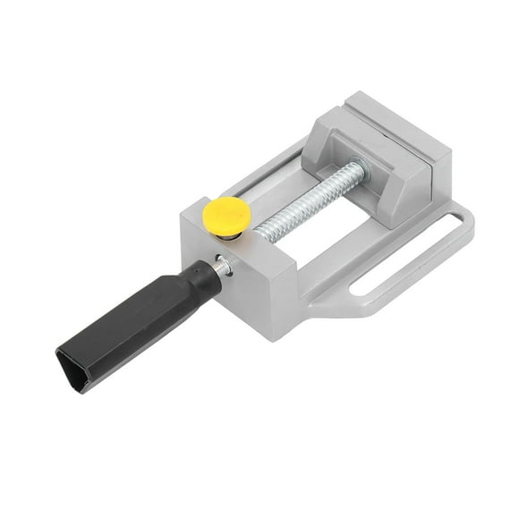 Drill Press Vise, Flat Clamping Vise Aluminum Alloy For Drilling Sawing Projects
