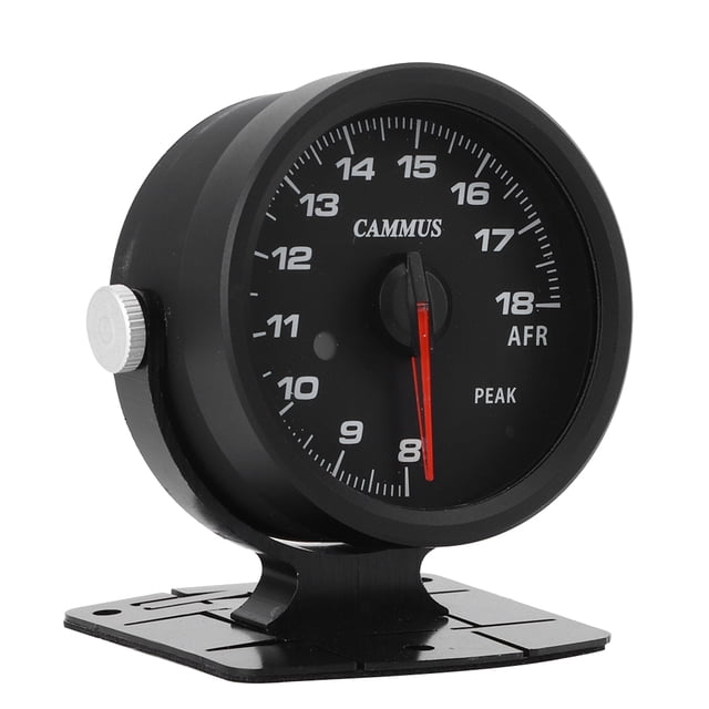 Medidor de relación aire-combustible medidor de relación aire-combustible instrumento de aire/combustible instrumento mecánico para automóvil Cammus Racing Indicador de ANGGREK Otros