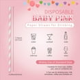thumbnail image 2 of Straws Disposable Paper Straws for Drinking, Paper Straws for Craft, Cake Pops for Birthday, Anniversary, Wedding, Holidays(0.24" x 7.75"), 2 of 13
