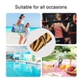 thumbnail image 5 of 2 Pack Wet Dry Bags,Classic Tiger Stripes Waterproof Reusable Dual Zipper Bags for Swimwear, Gym Clothes, Toiletries, Baby Diapers, 5 of 8