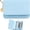 Blue, variant on Women's Elegant Minimalist Short Slim Wallet, Slim Wallet for Women, Tri-Fold Design, Multiple Card Slots, Zipper Coin Pocket, Compact Daily Carry