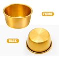 thumbnail image 2 of DUZFOREI 12-Piece Gold Stainless Steel Modern Ramekins, 50ML Mini Sauce Cups for Home Party Restaurant (Durable, Scratch Resistant), 2 of 8