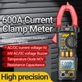 thumbnail image 2 of ANENG PN108 Digital Clamp Meter Voltage Current Tester Professional 6000 Counts Multimeter with LCD Display Diode Temperature Hz Ohm Capacitance Tester, 2 of 9