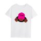 thumbnail image 3 of Camiseta para mujer con cuello redondo, ropa de calle suave, cuello redondo, camiseta básica de moda para vacaciones en la calle para mujer XL, 3 of 8