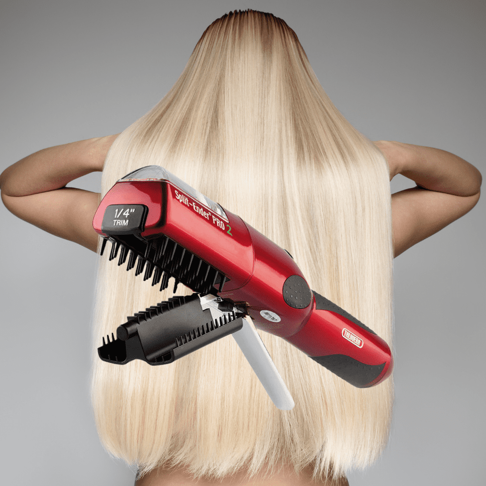 Split Ender Pro 2 - (Free Charging Station) Automatic Split End Hair  Trimmer, Rechargeable Tool for the Fast & Easy Removal of Split Damaged Hair  Ends 