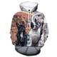 thumbnail image 5 of Sudadera con capucha de bulldog francés con impresión 3D para hombre, suéteres casuales de moda, sudadera con patrón de perro pug, ropa de abrigo de talla grande para hombre, 5 of 5