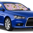 thumbnail image 3 of Goofa Different Avocados Printed Car Windshield Sunshade,Foldable Reflective Sun Visor,UV Protection Heat Blocker Sunshade,Car Cooling Accessory-Small, 3 of 7