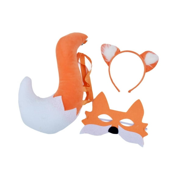 BELOVING Animal Ears and Tail Set Cute with for Mardi Gras Night Club Stage Show