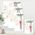 thumbnail image 4 of Designart ' Trendy Fashion Woman II ' Children's Art Canvas Wall Art Print, 4 of 4