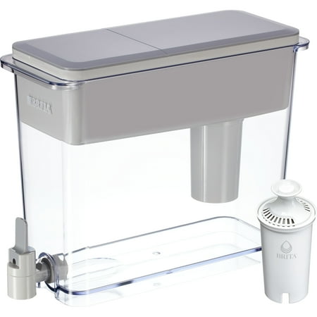 UPC 060258350340 product image for Brita Extra Large Ultramax 27 Cup Grey Filtered Water Dispenser with 1 Standard  | upcitemdb.com