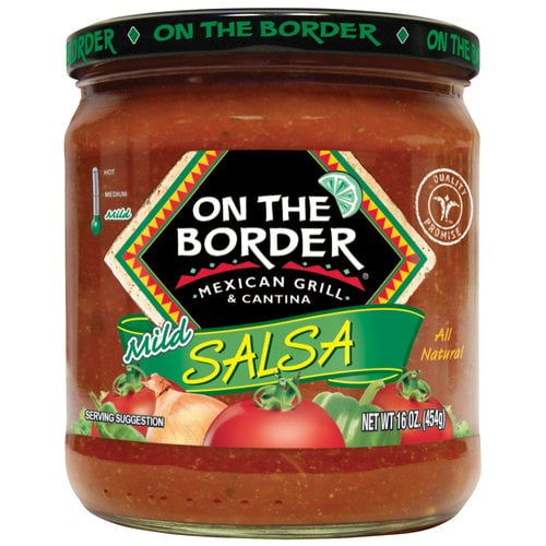 On The Border Mexican Grill & Cantina Mild Salsa, 16 oz by Truco Enterprises