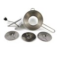 thumbnail image 3 of Molinillo de Alimentos para Bebés Molinillo de Acero Inoxidable Licuadora de Alimentos de Frutas Y Verduras Utensilios de Cocina de Plata Baoblaze Molino de alimentos de acero inoxidable, 3 of 7