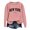 Pink, variant on Long Sweatshirts for Women Loose Fit Cotton Crew Neck Long Sleeve Sweaters Top Pullover Solid Color Womens Sweaters Fashion Fall Winter Clothes