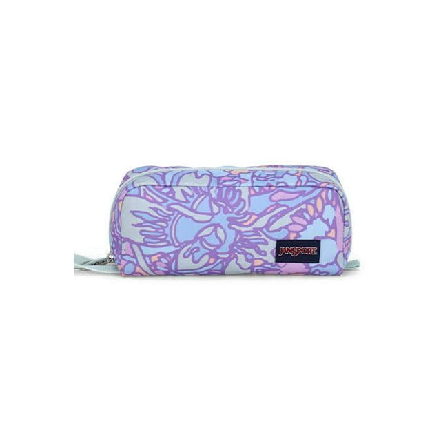 stuche Jansport Perfect Pouch Fluid Floral Pastel Lilac JS0A85O6GW00