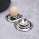 thumbnail image 5 of 4-pack Stainless Steel Egg Cups, Polished Stackable Egg Cups, Round, Stackable (silver), 5 of 5