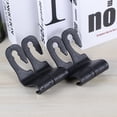 thumbnail image 1 of OULII 4Pcs Car Hanger Hook ABS Black for Drivers Back Seat Organization, 1 of 6