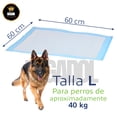 thumbnail image 2 of Pañal Almohadilla Entrenamiento Para Perro Y Gato 40pz 60x60 LARGE, 2 of 5