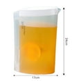 thumbnail image 3 of Water Pitcher Wide Mouth Water Jug Container Ice Tea Kettle Drink Pitcher。，, 3 of 4