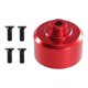 thumbnail image 5 of Caja de diferencial, engranaje, soporte de diferencial, estable, accesorios para modelos de coche RC, accesorios de metal para hobby rojo, 5 of 9