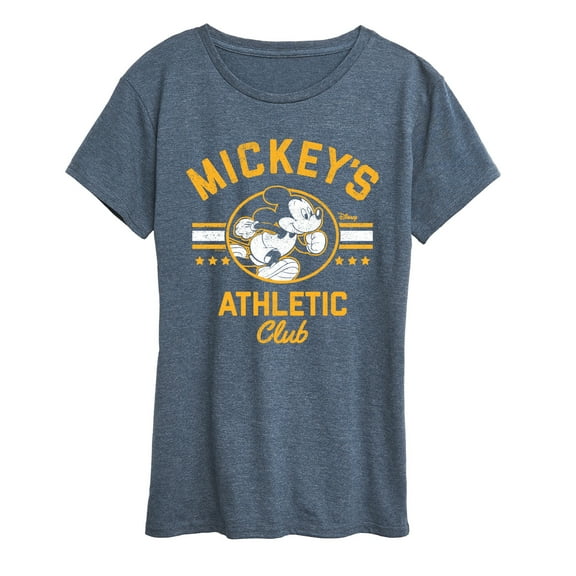 Disney - Mickeys Athletic Club - Women's Short Sleeve Graphic T-Shirt